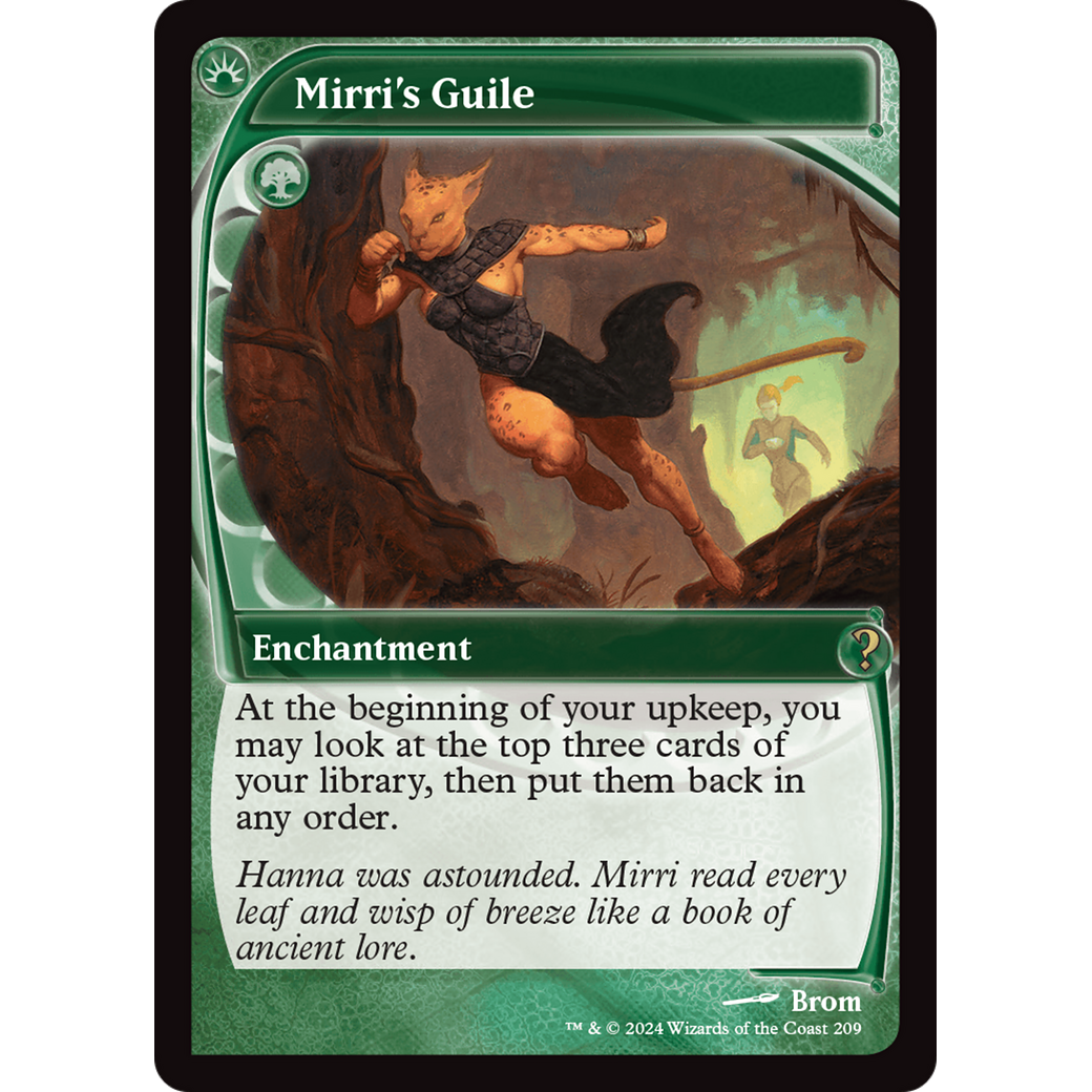 Mirri's Guile (Future Sight) (MB2-209) - Mystery Booster 2 Foil
