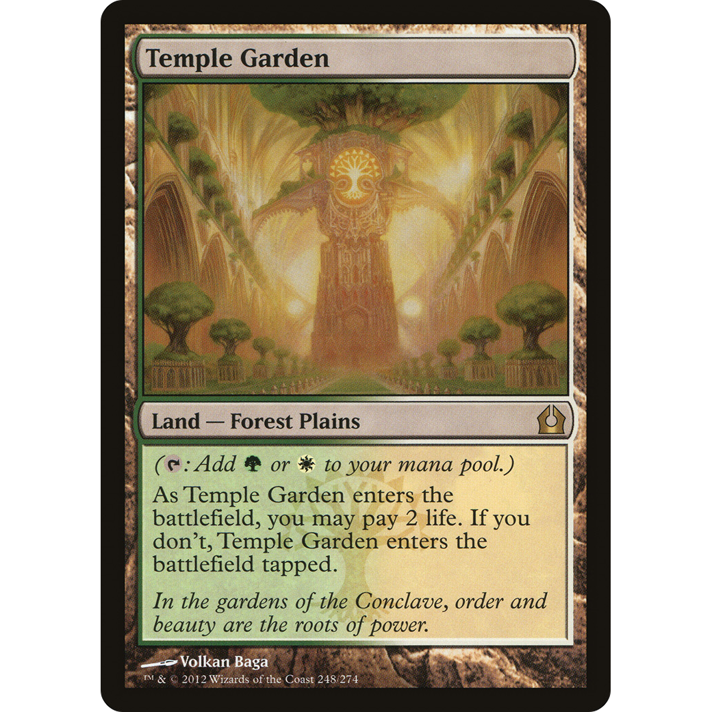 Temple Garden (RTR-248) - Return to Ravnica