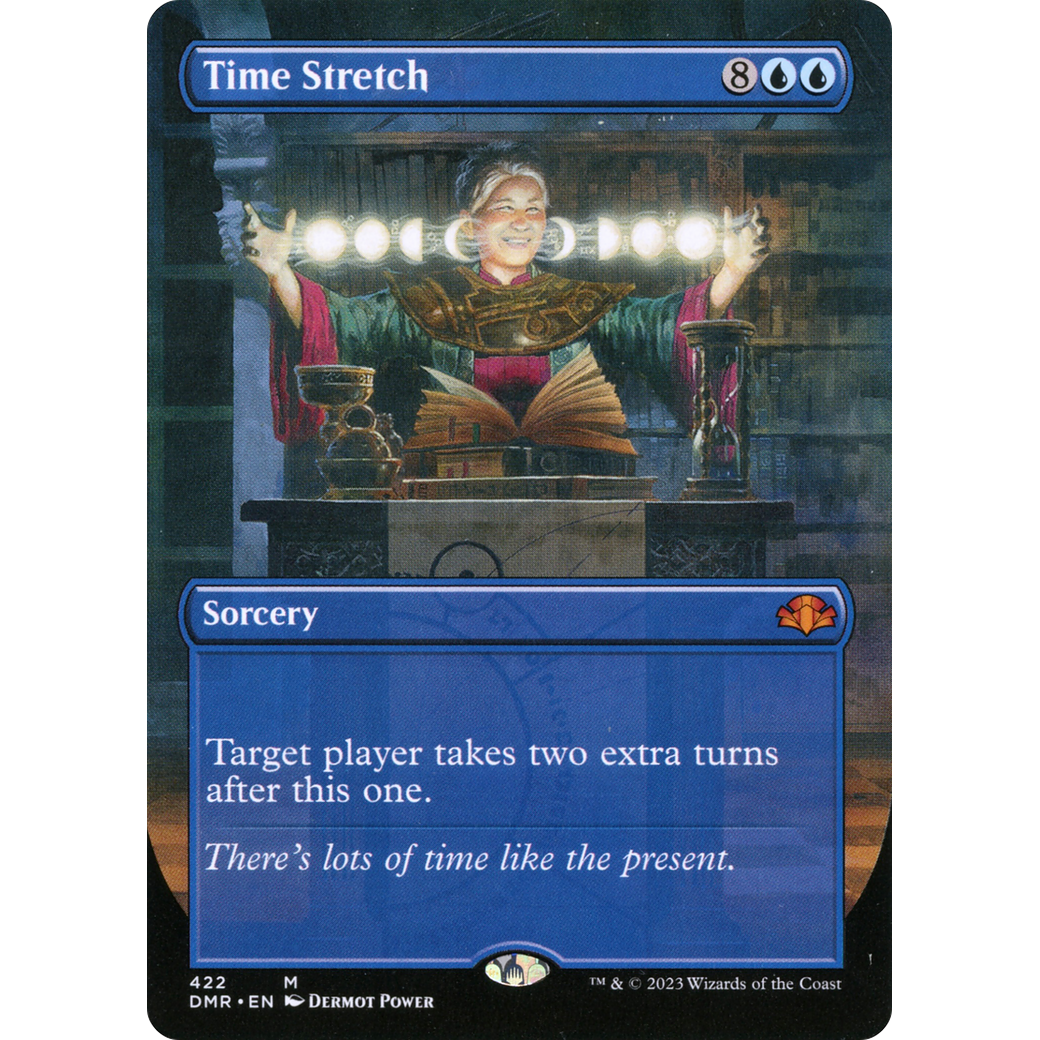 Time Stretch (Borderless) (DMR-422) - Dominaria Remastered (Borderless)