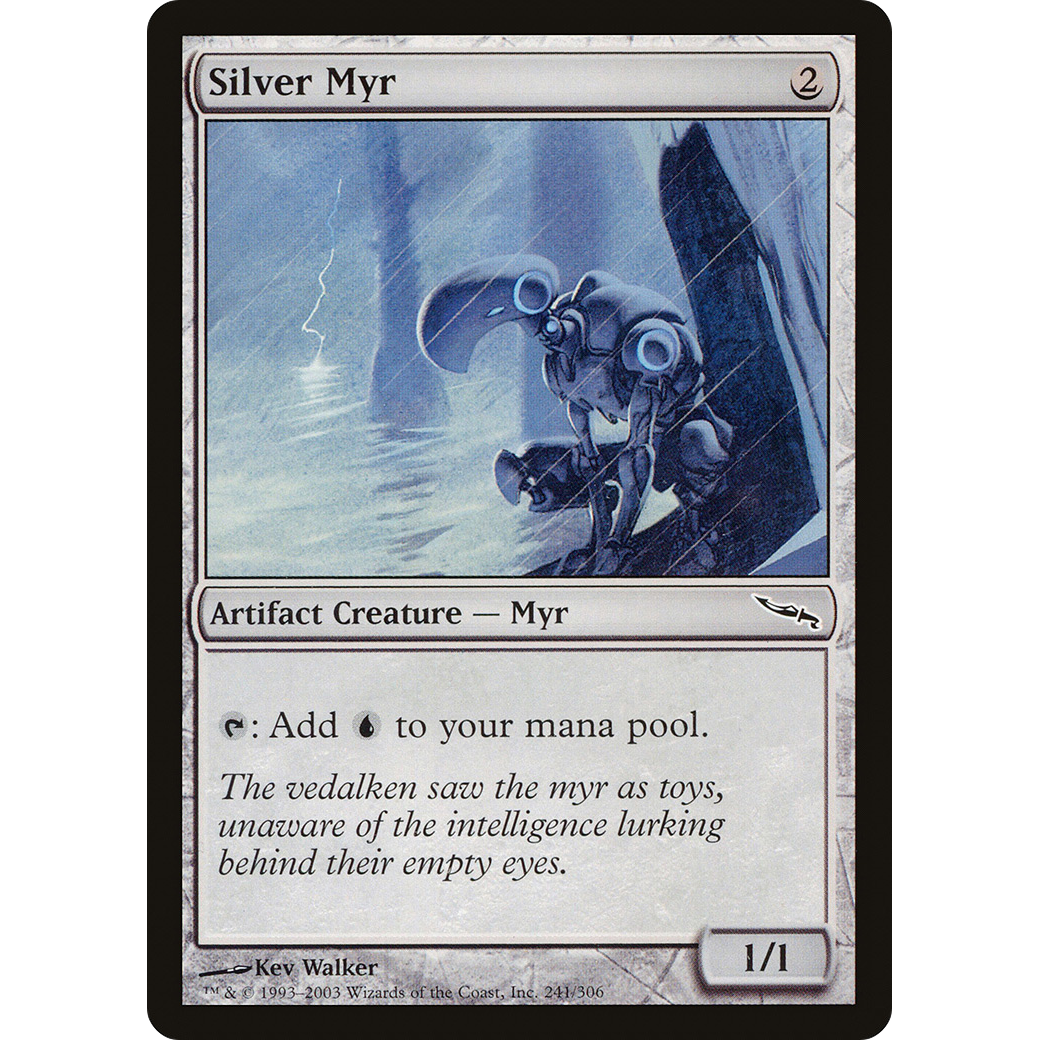 Silver Myr (MRD-241) - Mirrodin