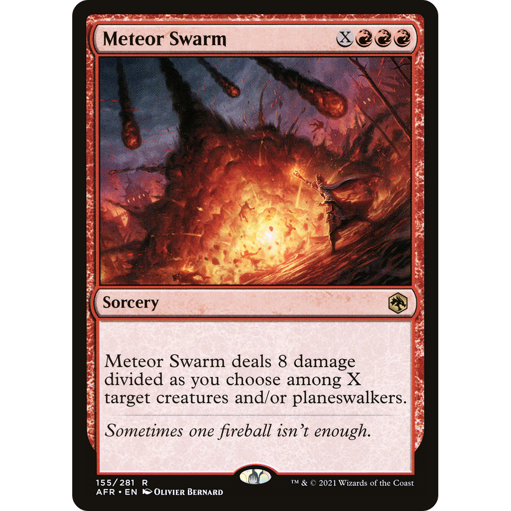 Meteor Swarm (AFR-155) - Adventures in the Forgotten Realms
