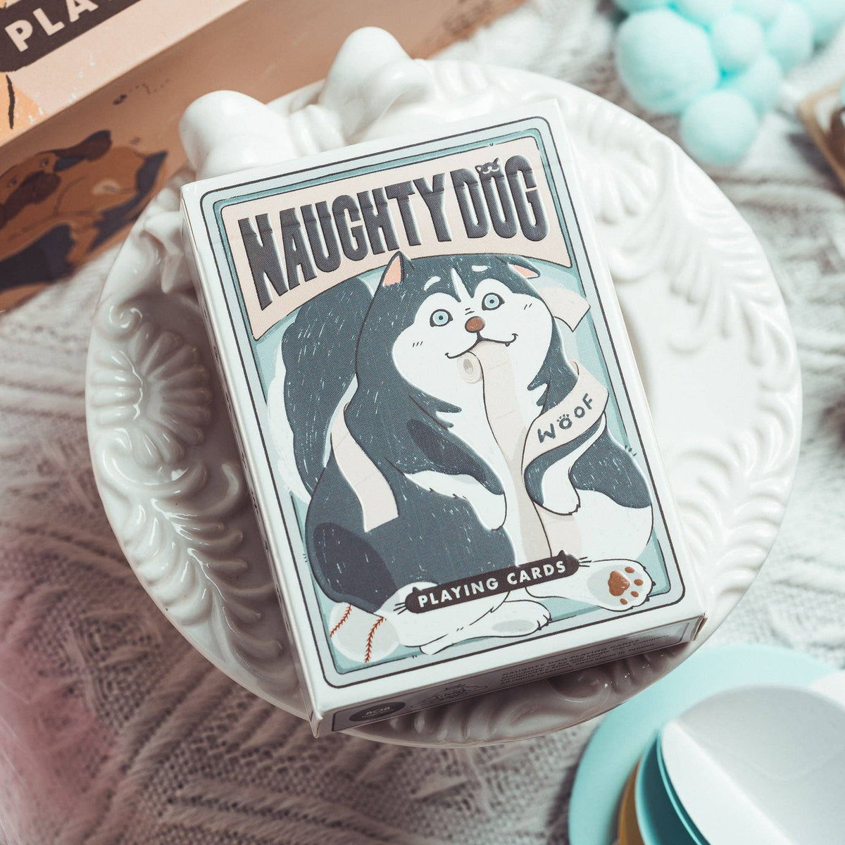 Naughty Dog & Liquid Cat Playing Cards: Naughty Dog