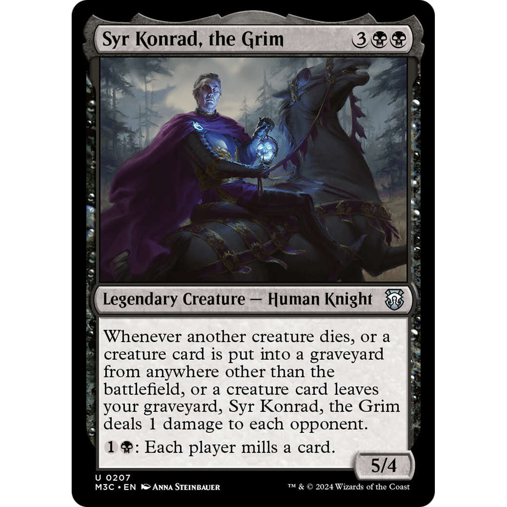 Syr Konrad, the Grim (M3C-207) - Modern Horizons 3 Commander
