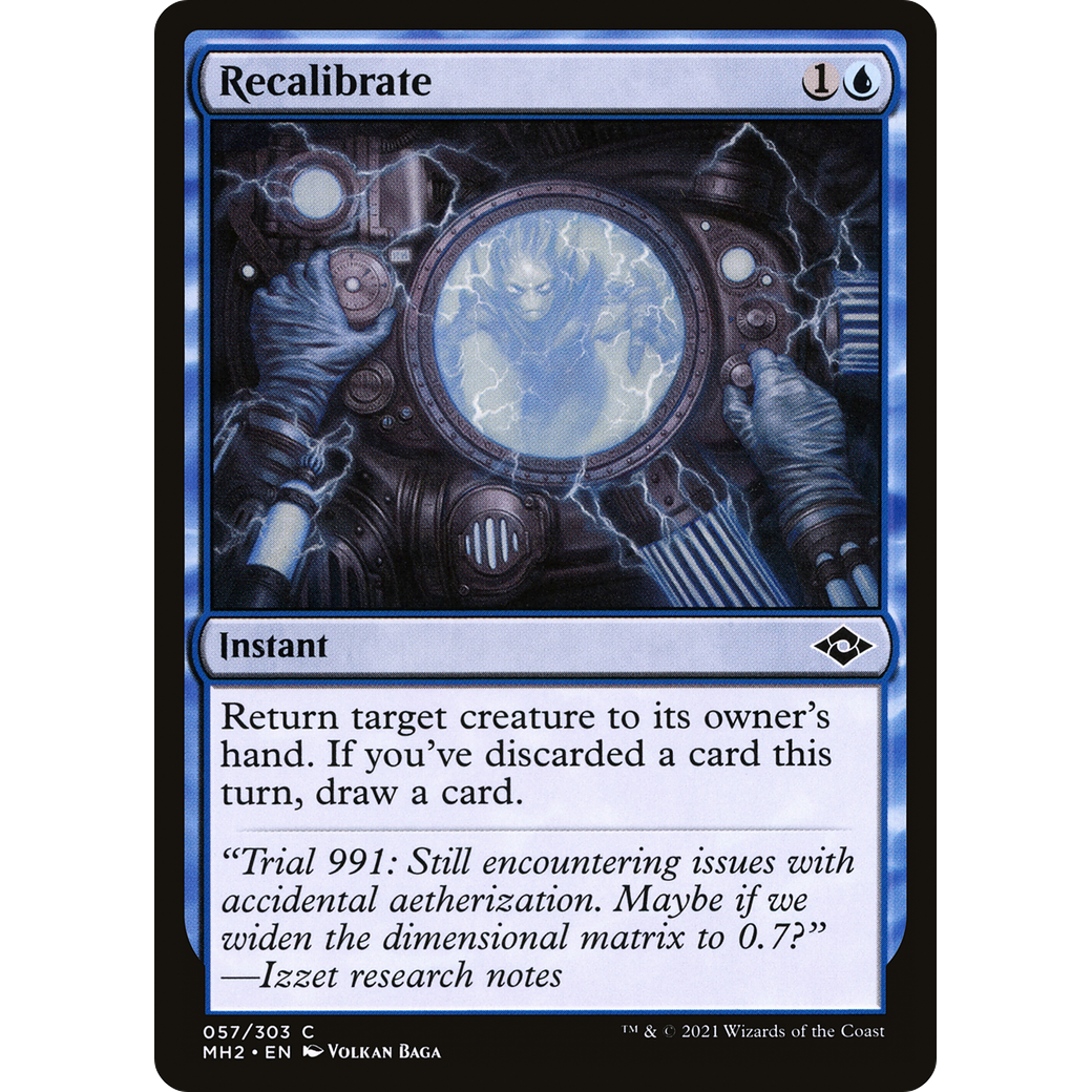 Recalibrate (MH2-057) - Modern Horizons 2 Foil