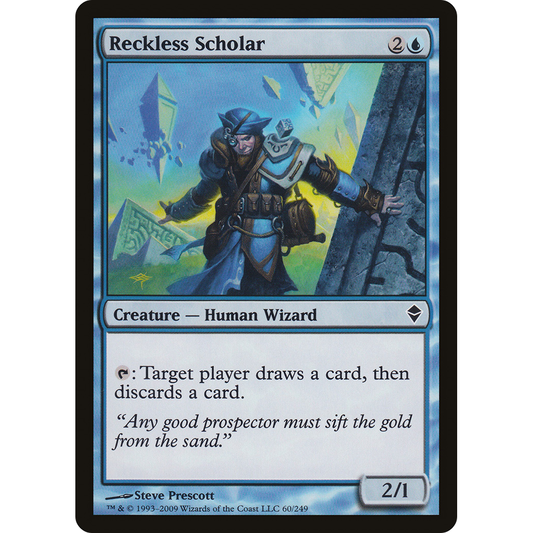Reckless Scholar (ZEN-060) - Zendikar