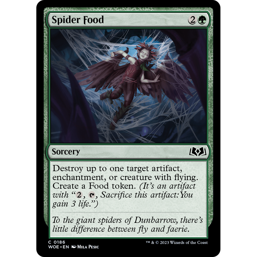 Spider Food (WOE-186) - Wilds of Eldraine