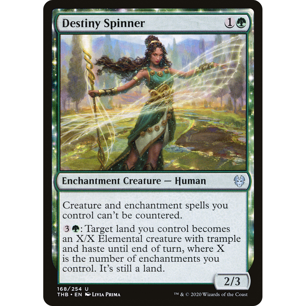 Destiny Spinner (THB-168) - Theros Beyond Death: (enchantment)