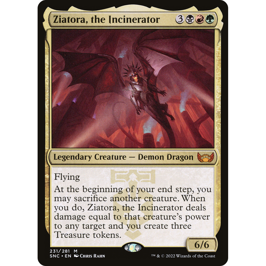 Ziatora, the Incinerator (SNC-231) - Streets of New Capenna