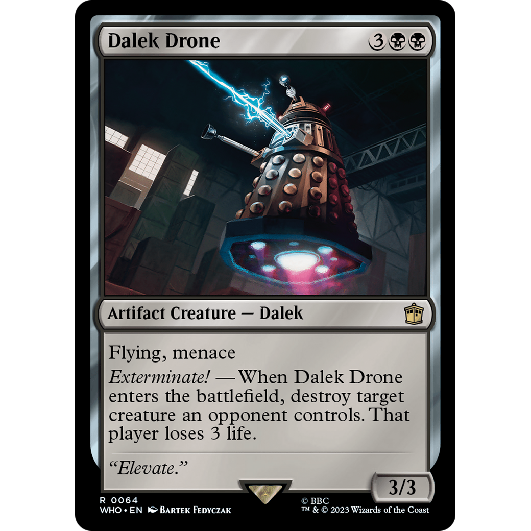 Dalek Drone (WHO-064) - Doctor Who Foil