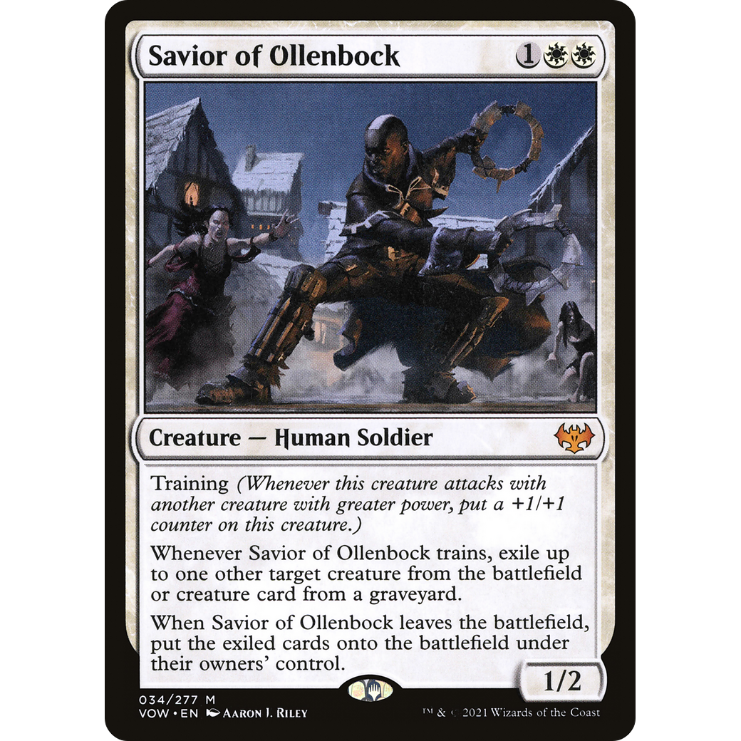 Savior of Ollenbock (VOW-034) - Innistrad: Crimson Vow Foil