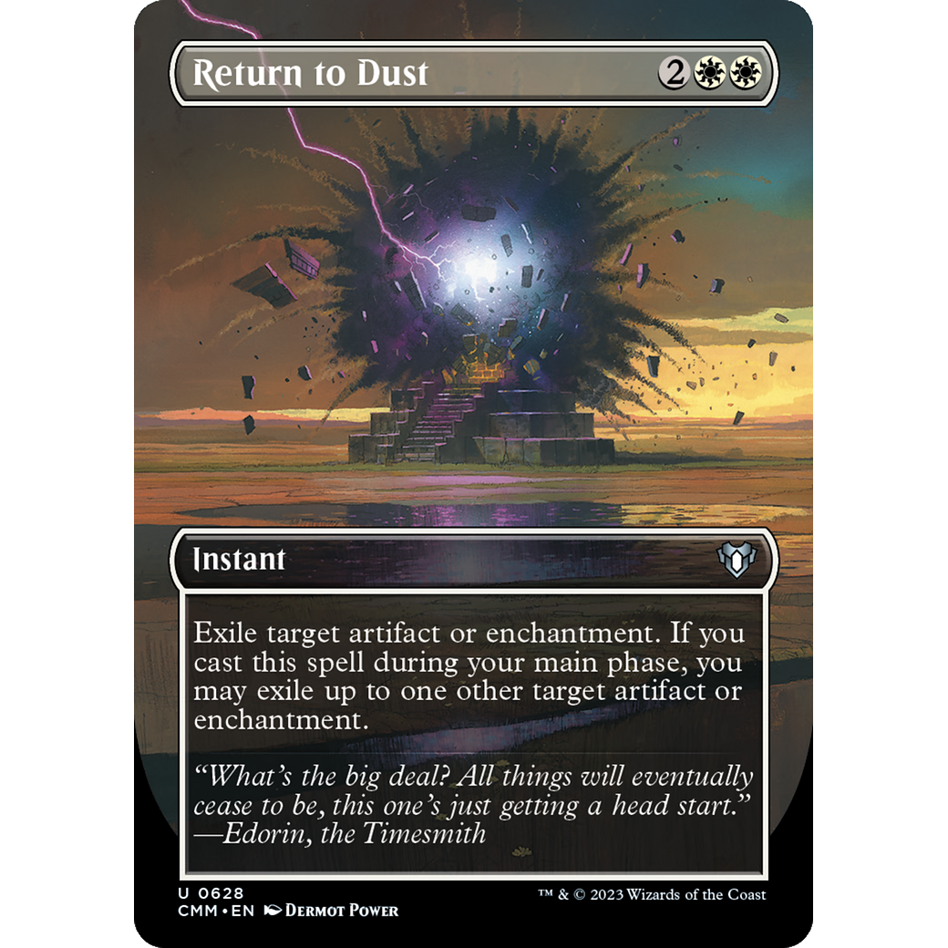 Return to Dust (CMM-628) - Commander Masters (Borderless) Foil
