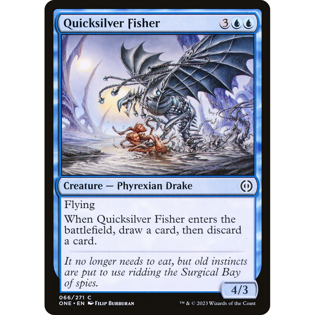 Quicksilver Fisher (ONE-066) - Phyrexia: All Will Be One