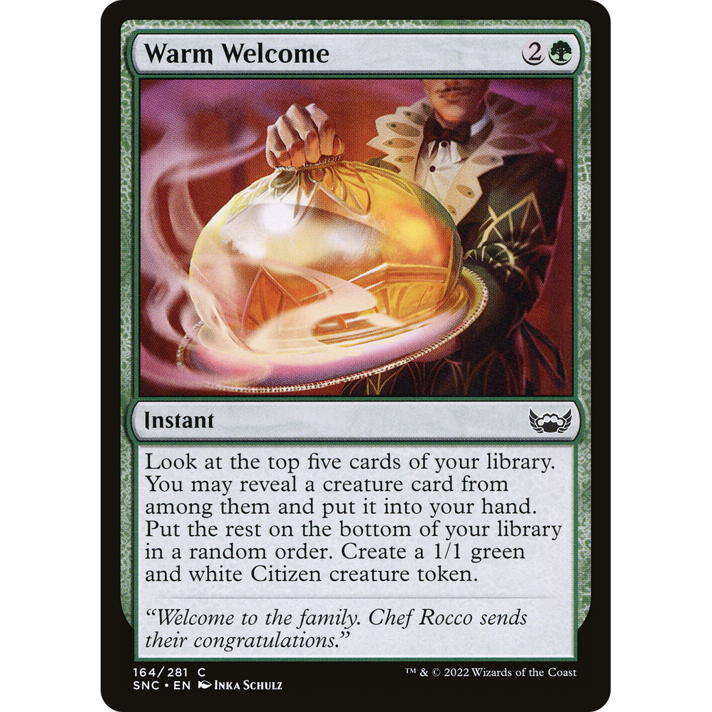 Warm Welcome (SNC-164) - Streets of New Capenna