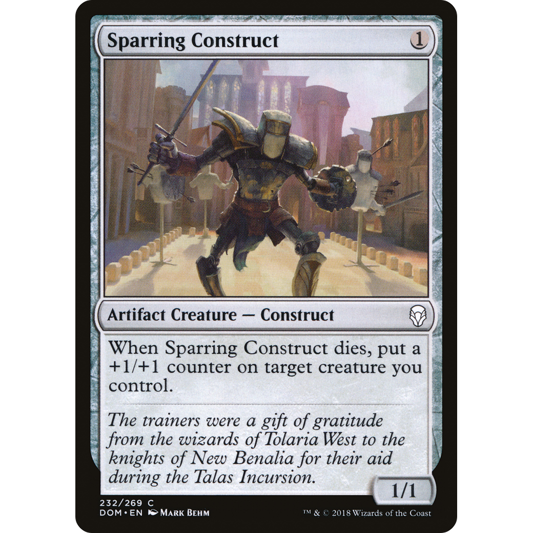 Sparring Construct (DOM-232) - Dominaria