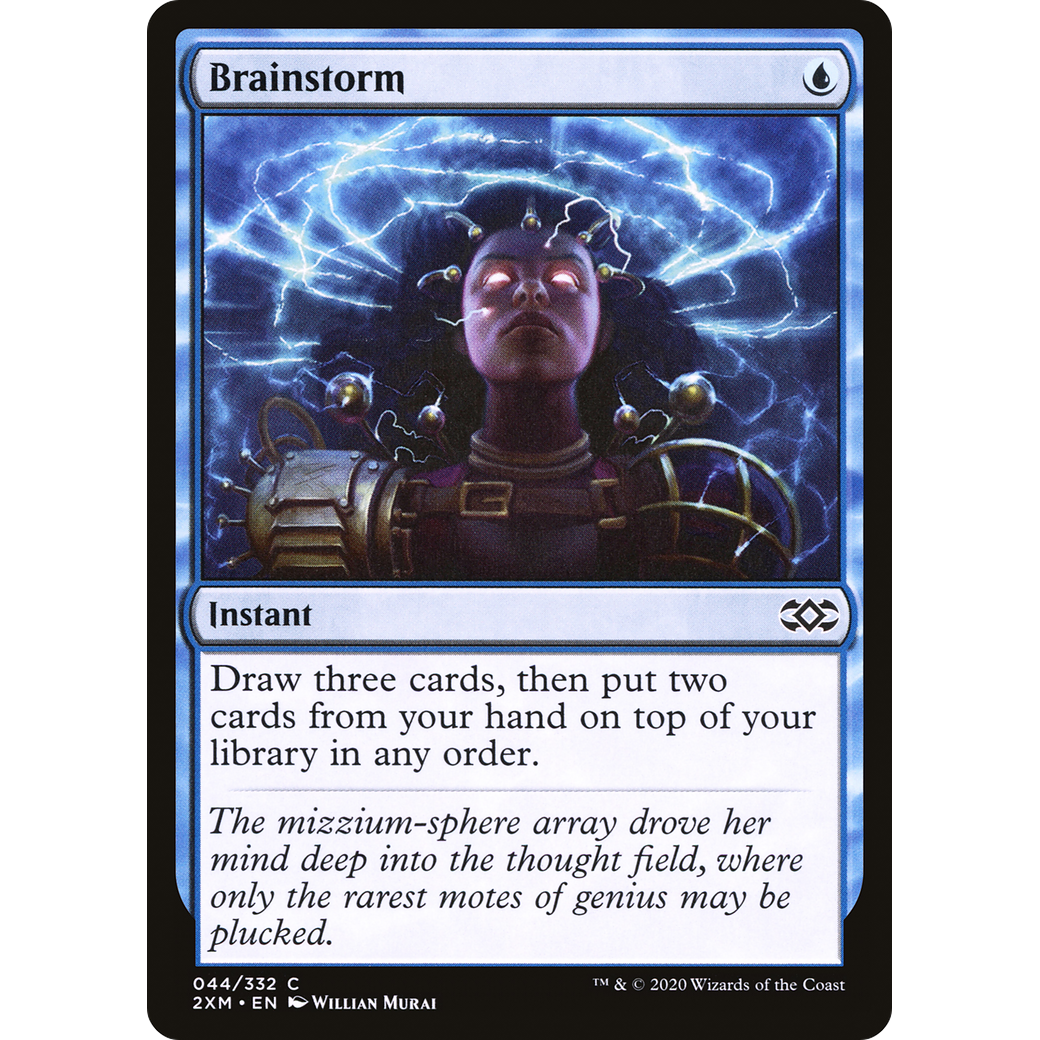 Brainstorm (2XM-044) - Double Masters Foil