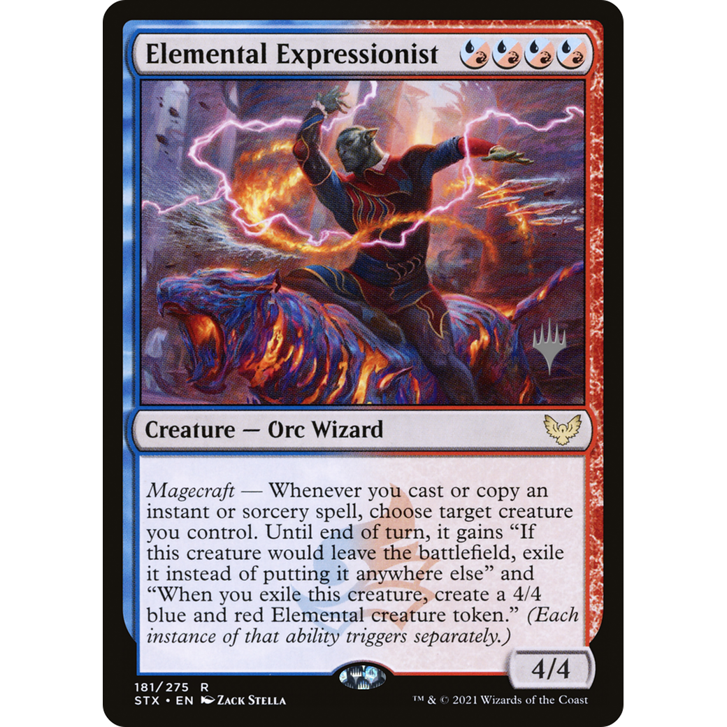 Elemental Expressionist (PPSTX-181) - Strixhaven: School of Mages Promos