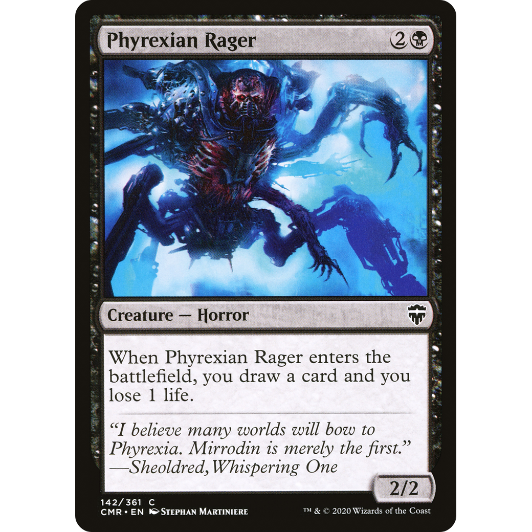 Phyrexian Rager (CMR-142) - Commander Legends