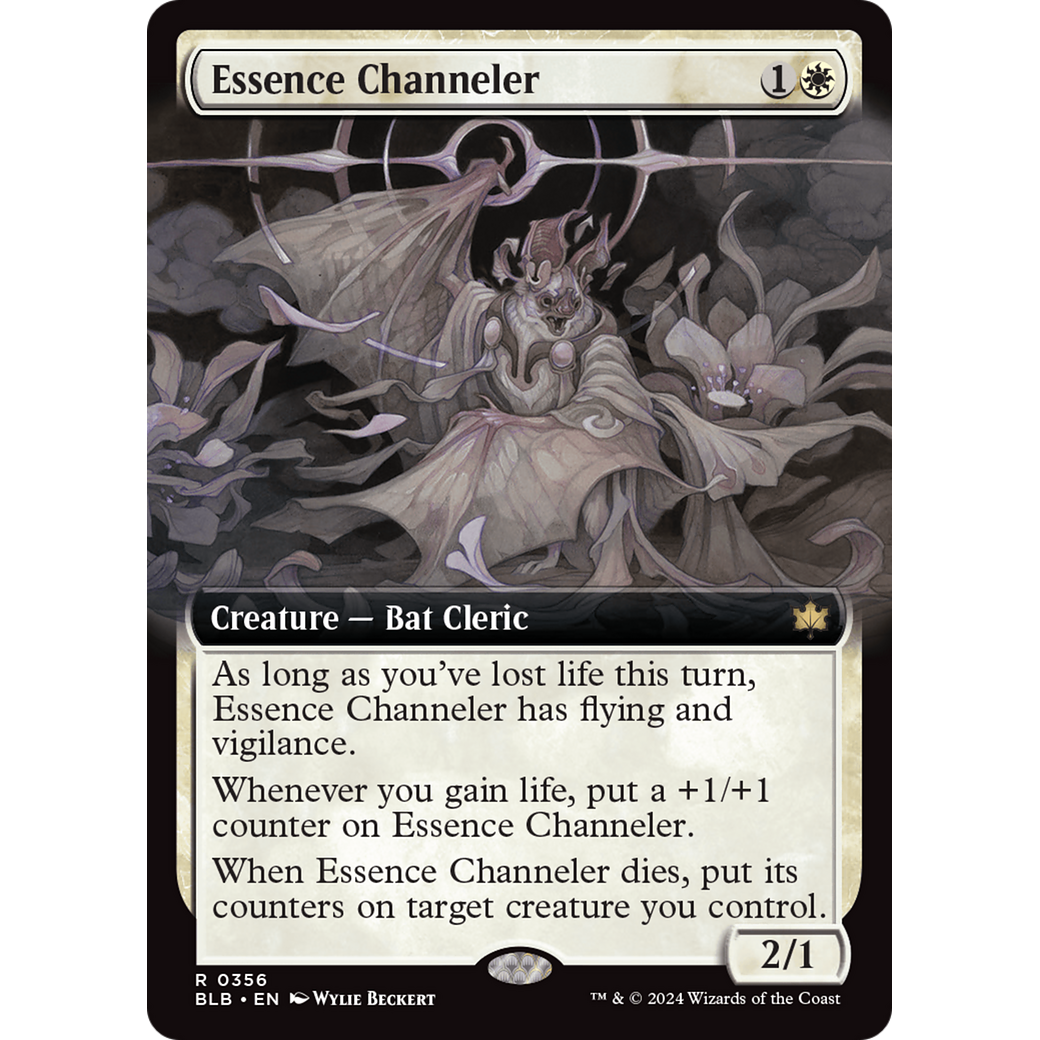 Essence Channeler (BLB-356) - Bloomburrow: (Extended Art)