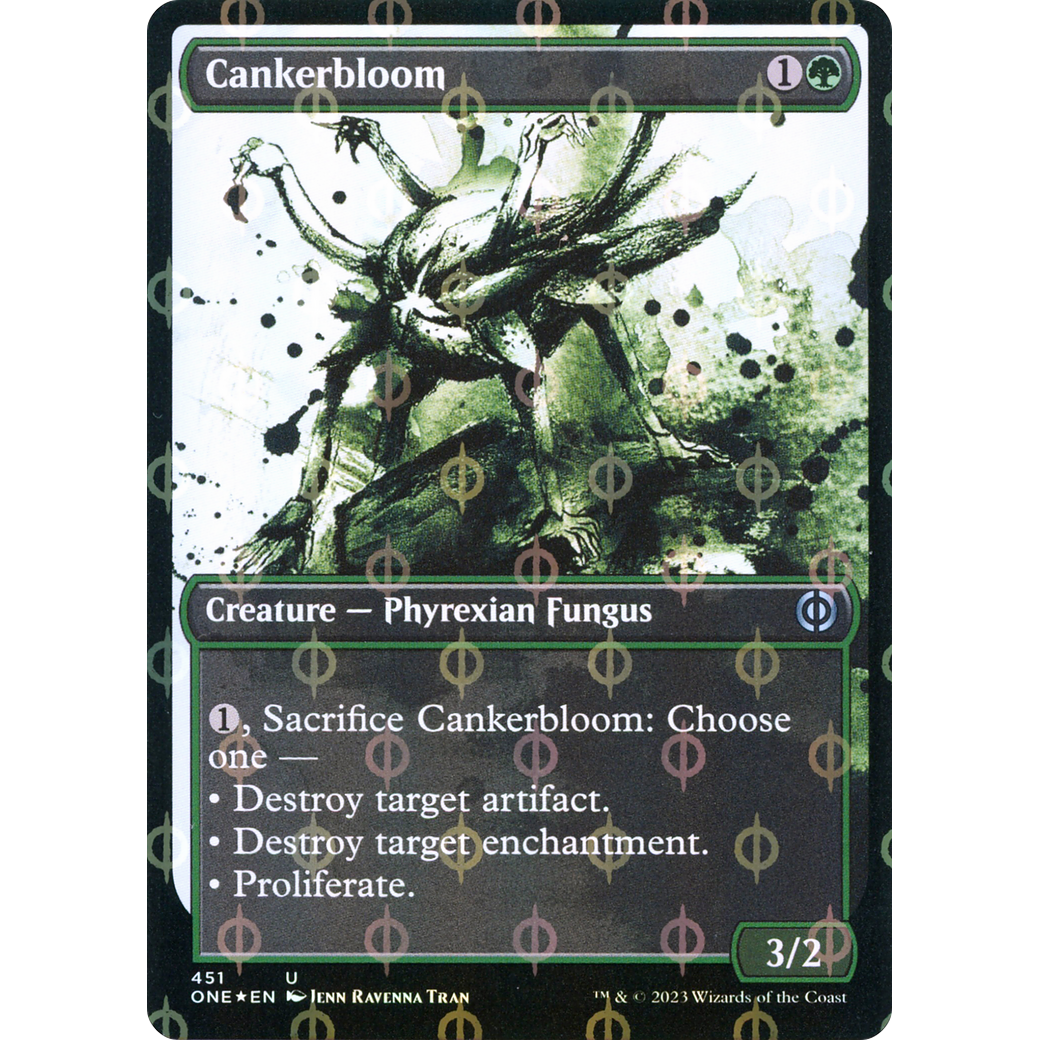 Cankerbloom (ONE-451) - Phyrexia: All Will Be One: (Showcase) Foil
