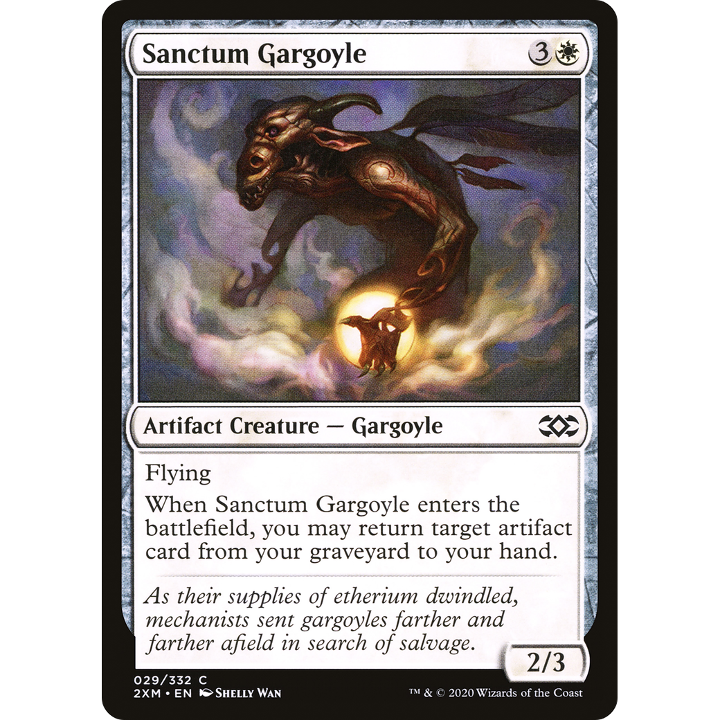 Sanctum Gargoyle (2XM-029) - Double Masters
