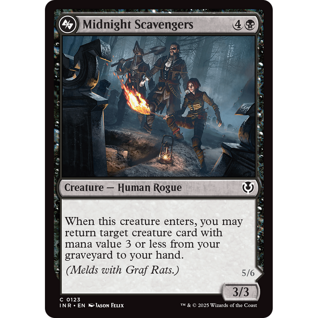 Midnight Scavengers (INR-123) - Innistrad Remastered Foil