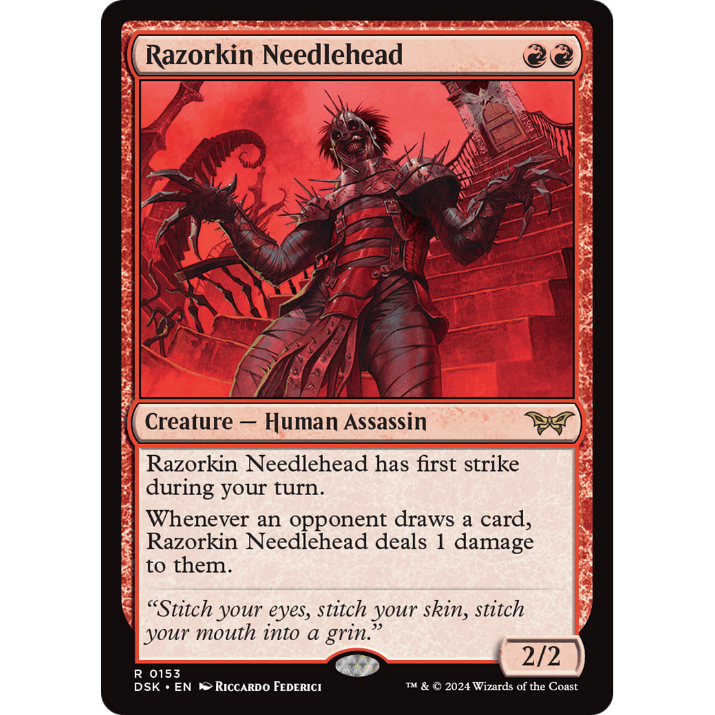 Razorkin Needlehead (DSK-153) - Duskmourn: House of Horror