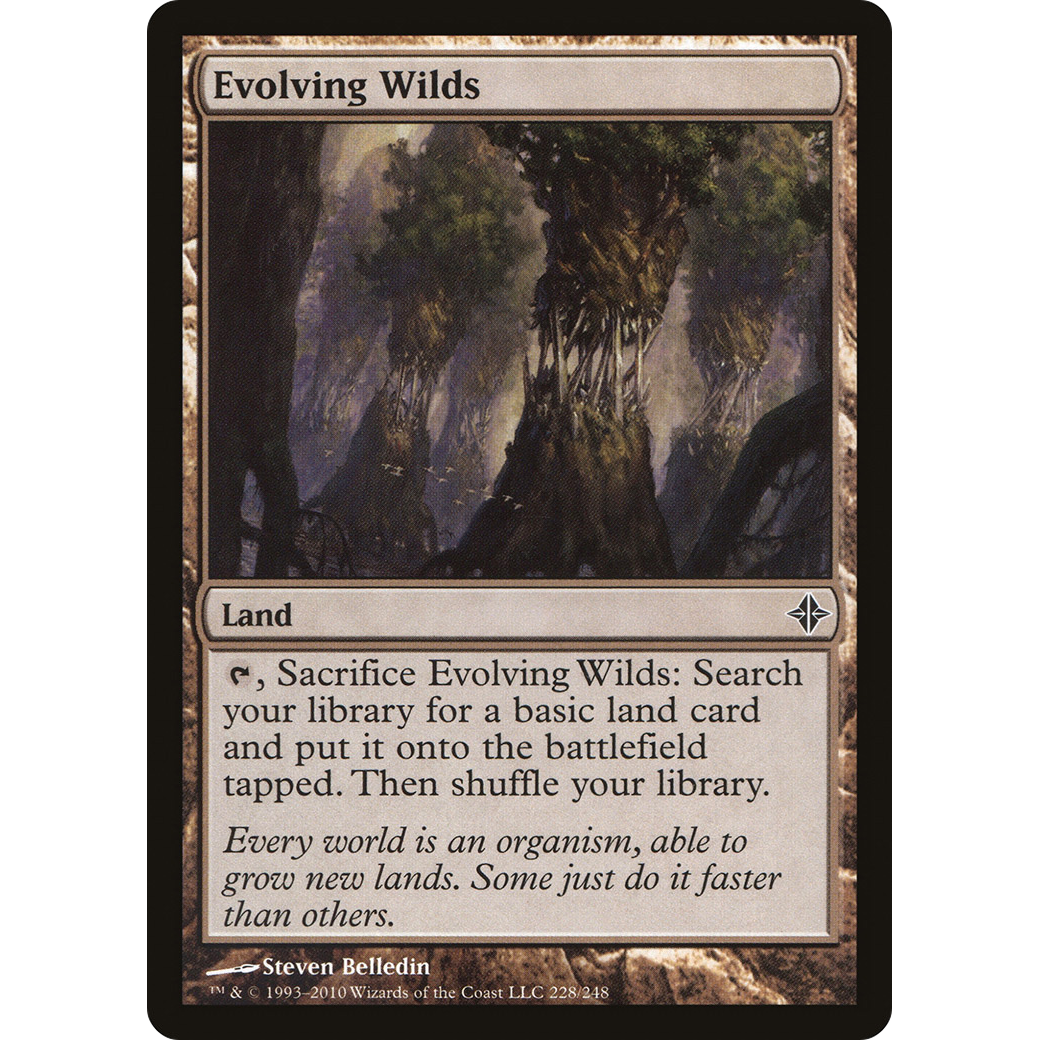Evolving Wilds (ROE-228) - Rise of the Eldrazi Foil