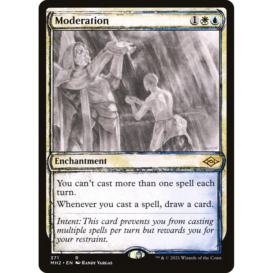 Moderation (Showcase) (MH2-371) - Modern Horizons 2: (Showcase) Foil