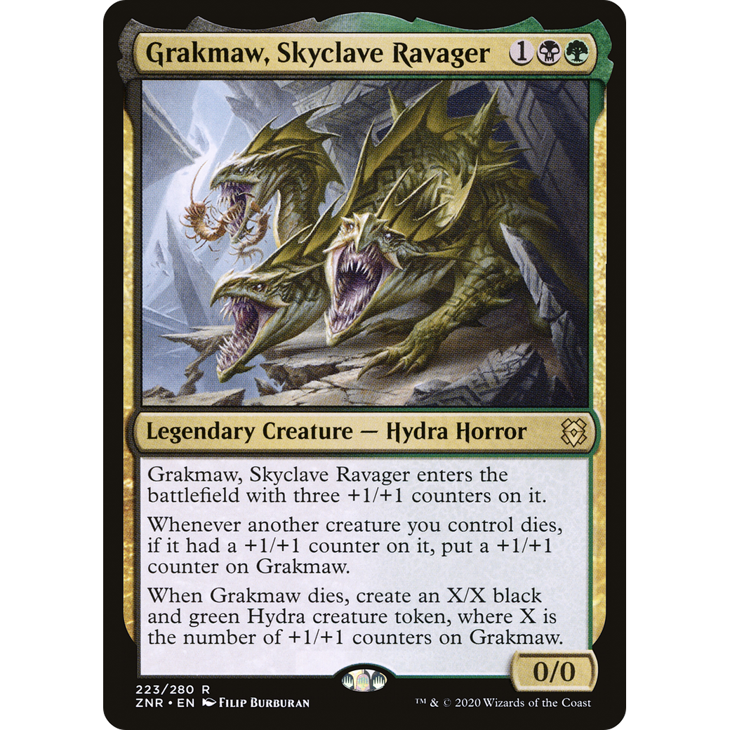 Grakmaw, Skyclave Ravager (ZNR-223) - Zendikar Rising Foil