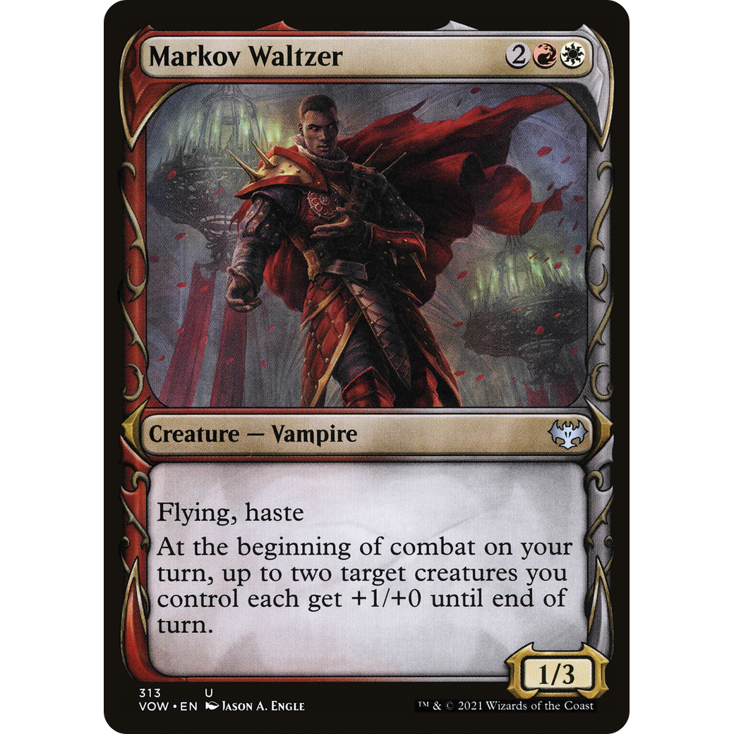 Markov Waltzer (Showcase) (VOW-313) - Innistrad: Crimson Vow: (Showcase) Foil