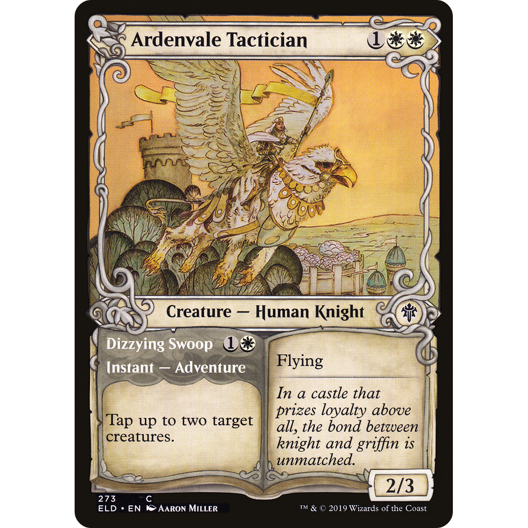 Ardenvale Tactician (Showcase) (ELD-273) - Throne of Eldraine: (Showcase) Foil