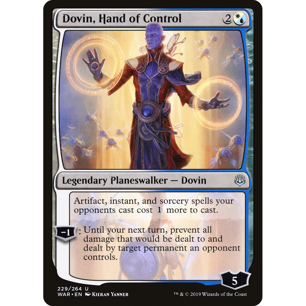 Dovin, Hand of Control (WAR-229) - War of the Spark Foil