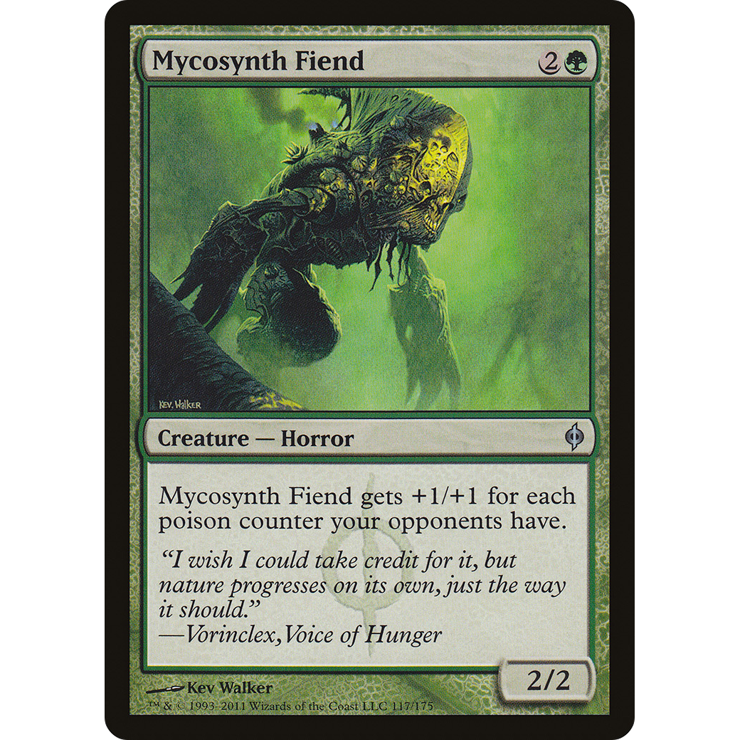Mycosynth Fiend (NPH-117) - New Phyrexia Foil