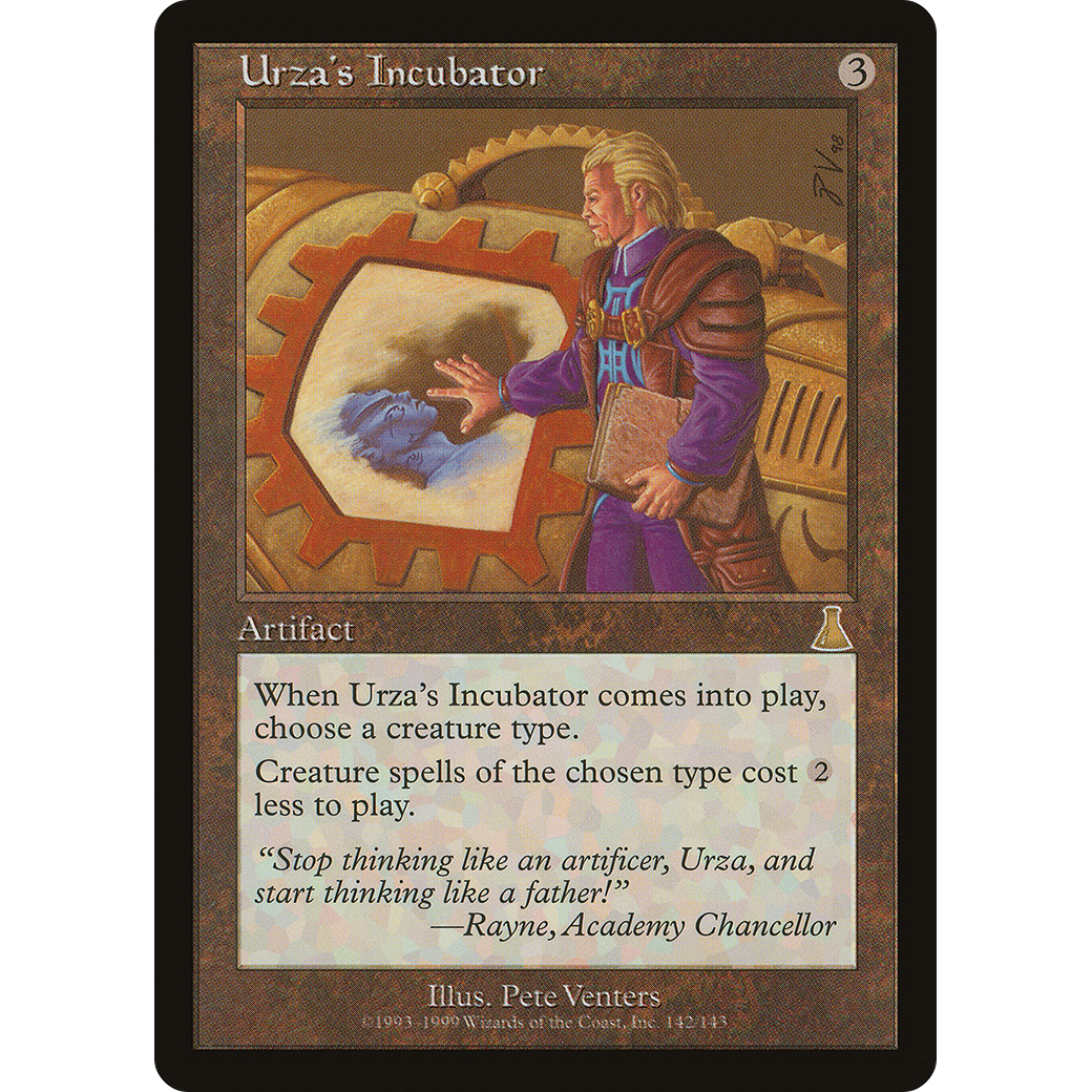 Urza's Incubator (UDS-142) - Urza's Destiny Foil