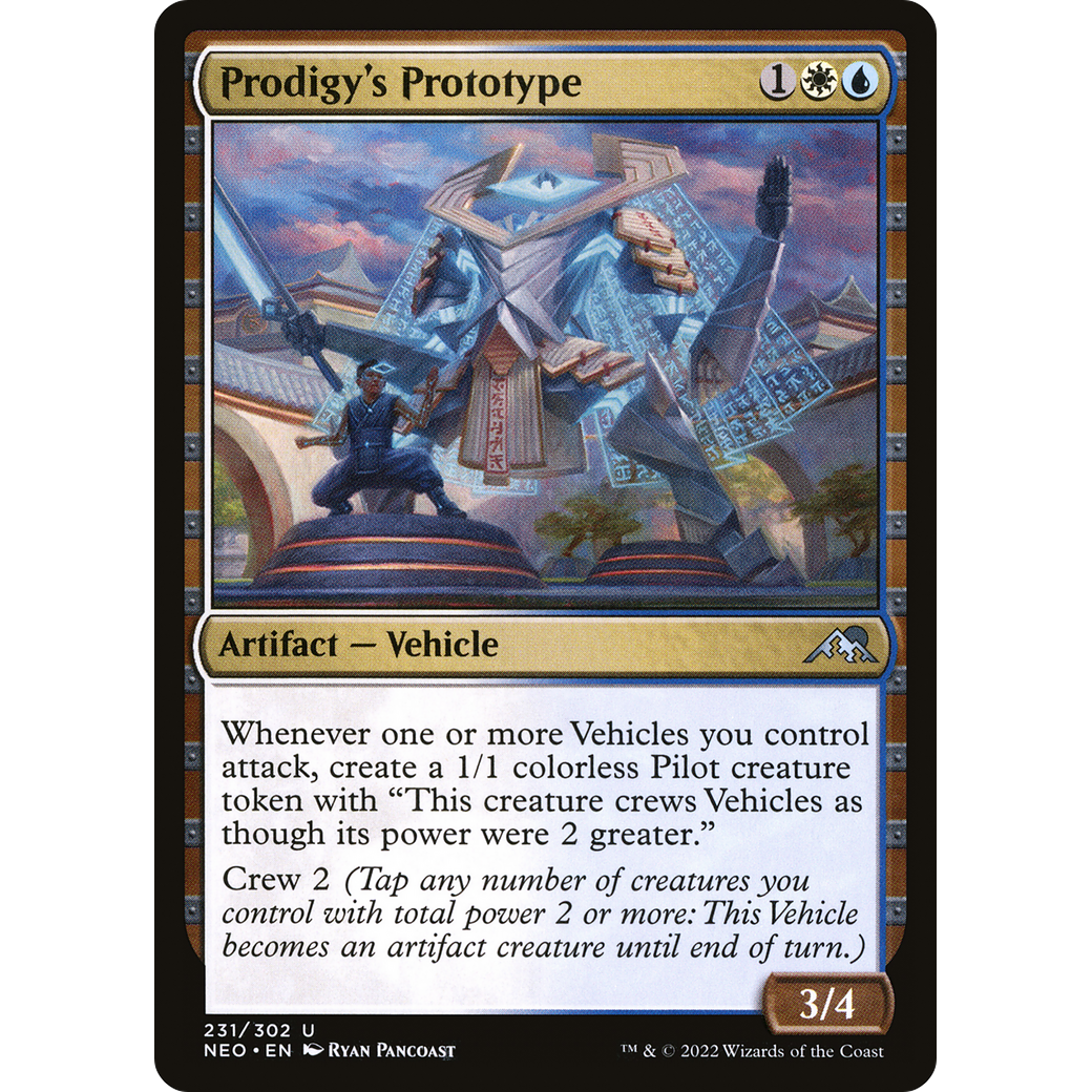 Prodigy's Prototype (NEO-231) - Kamigawa: Neon Dynasty