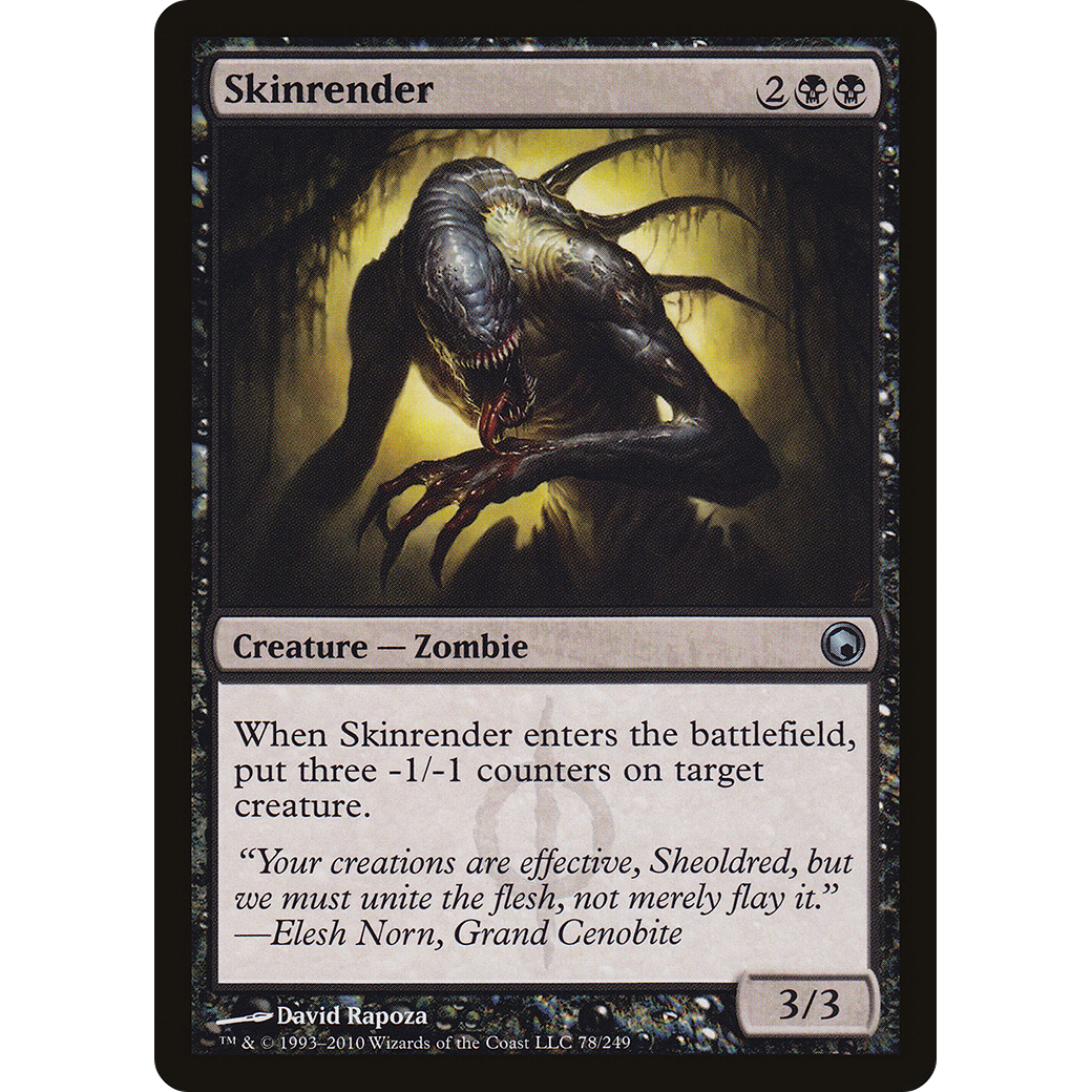 Skinrender (SOM-078) - Scars of Mirrodin Foil