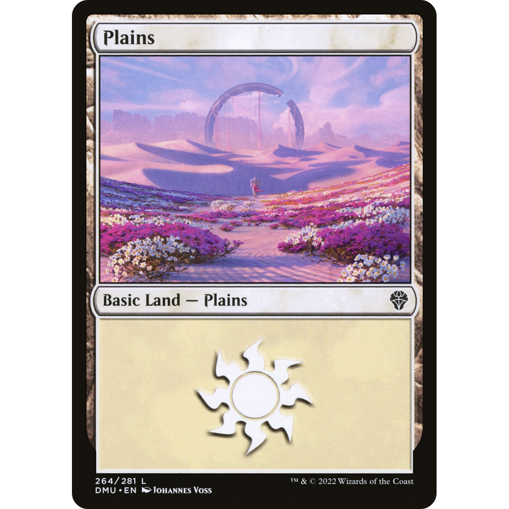 Plains (264) (DMU-264) - Dominaria United Foil