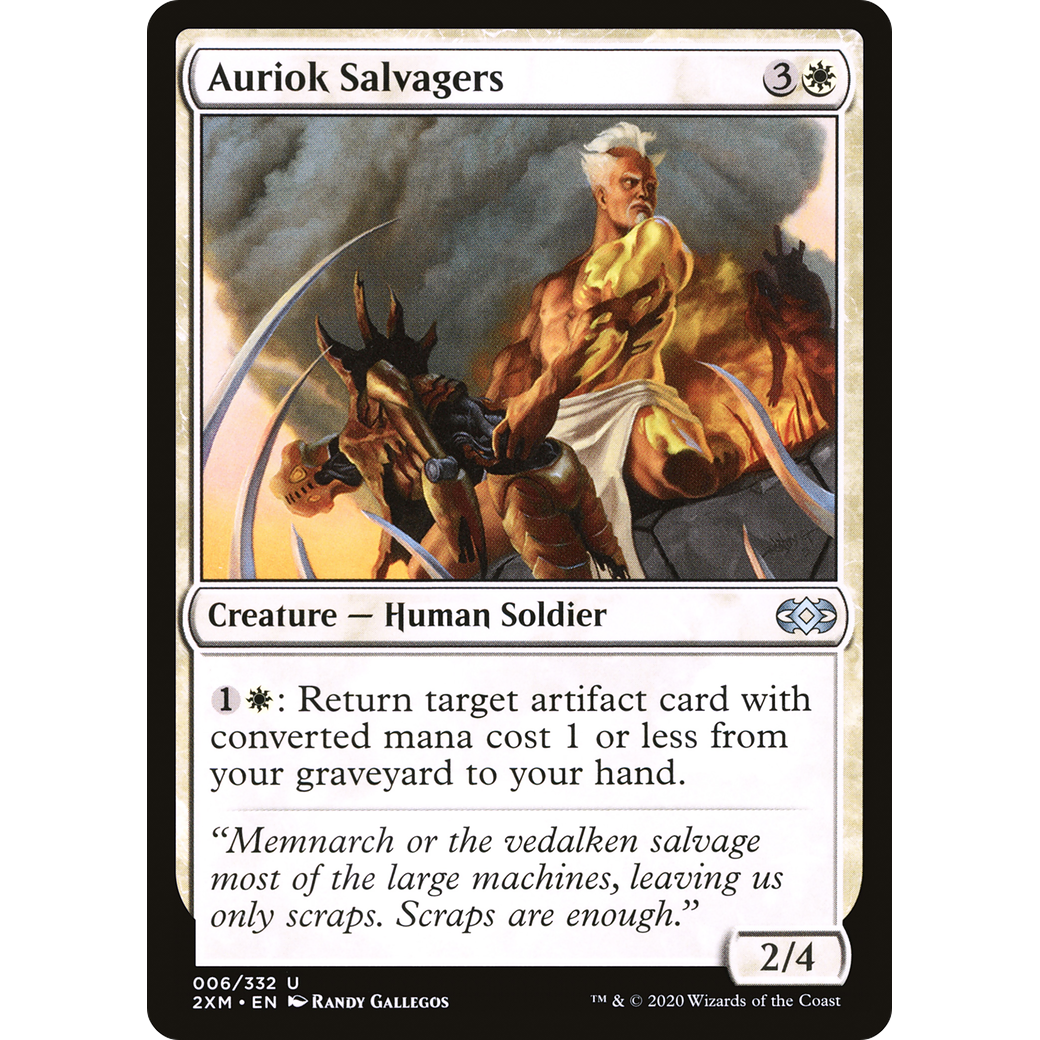 Auriok Salvagers (2XM-006) - Double Masters