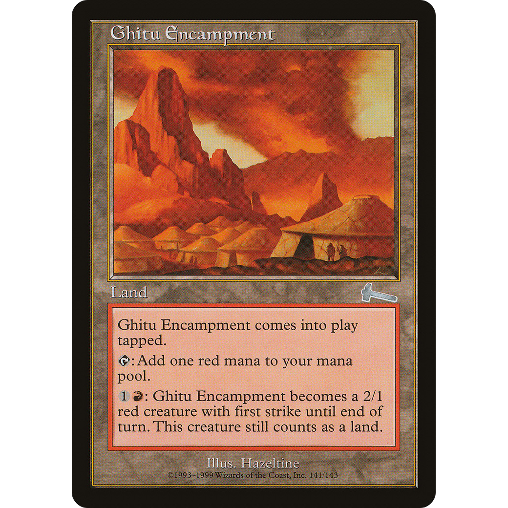 Ghitu Encampment (ULG-141) - Urza's Legacy