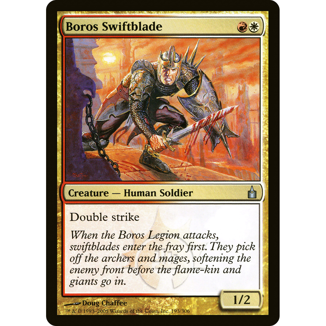 Boros Swiftblade (RAV-193) - Ravnica: City of Guilds