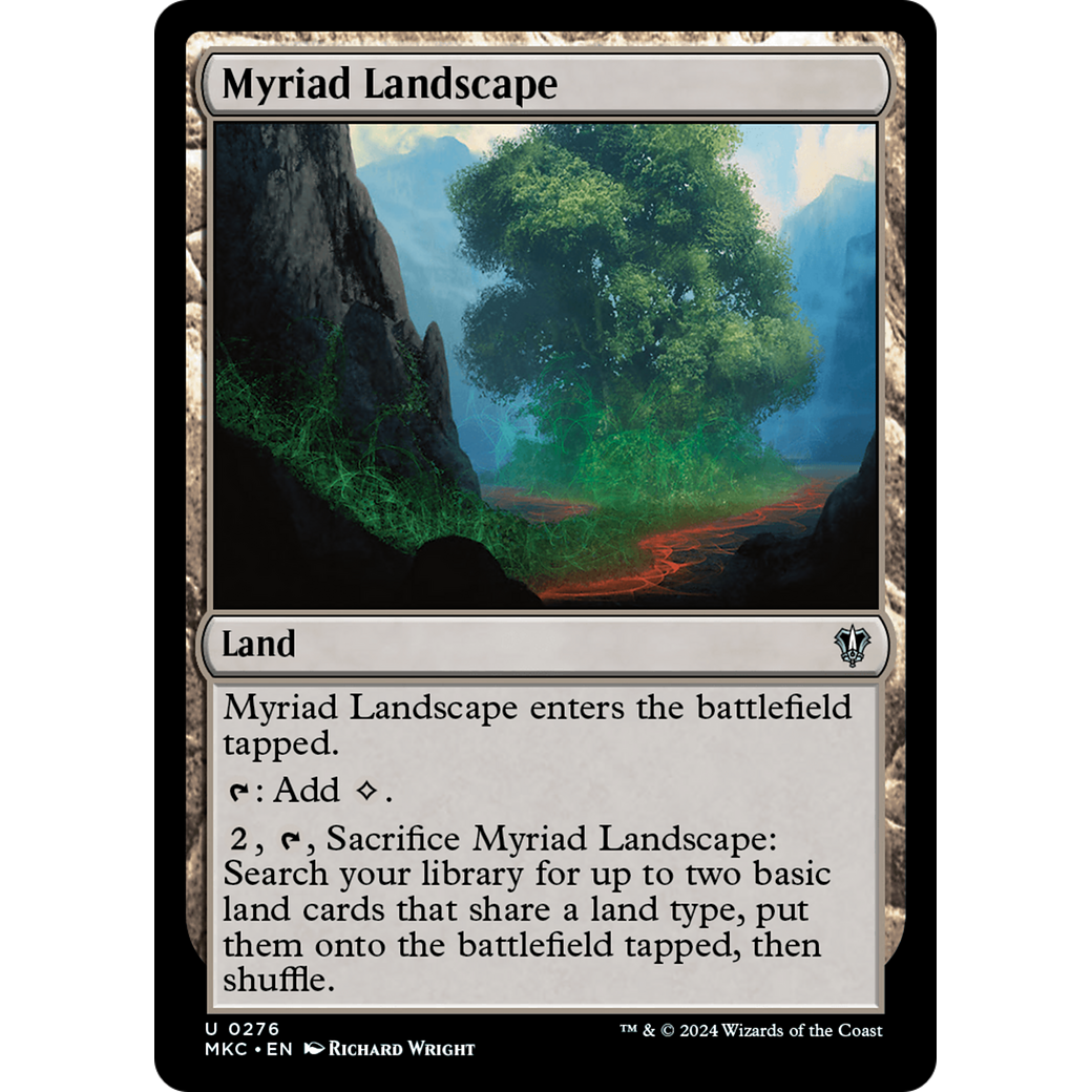 Myriad Landscape (MKC-276) - Murders at Karlov Manor Commander