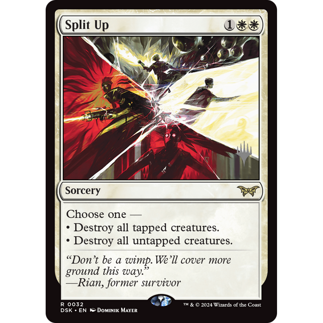 Split Up (PPDSK-32P) - Duskmourn: House of Horror Promos Foil