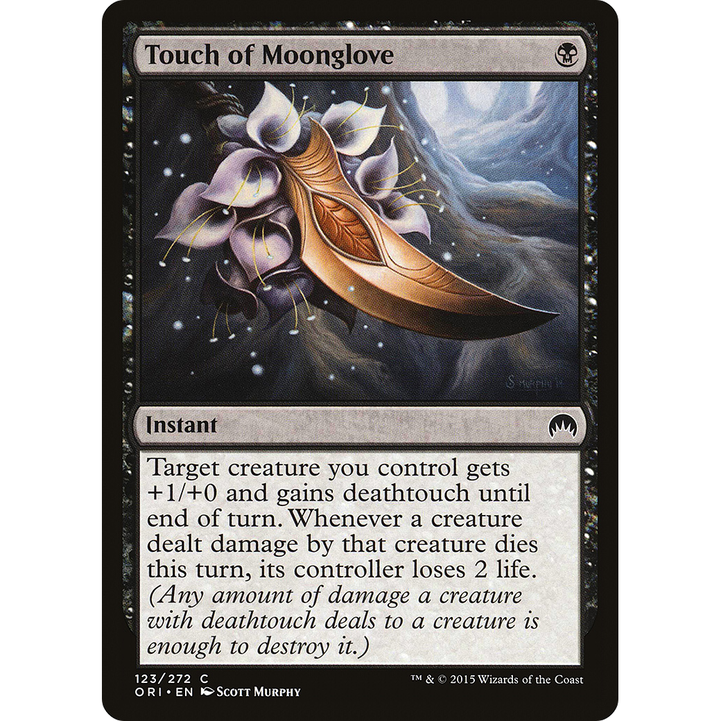 Touch of Moonglove (ORI-123) - Magic Origins