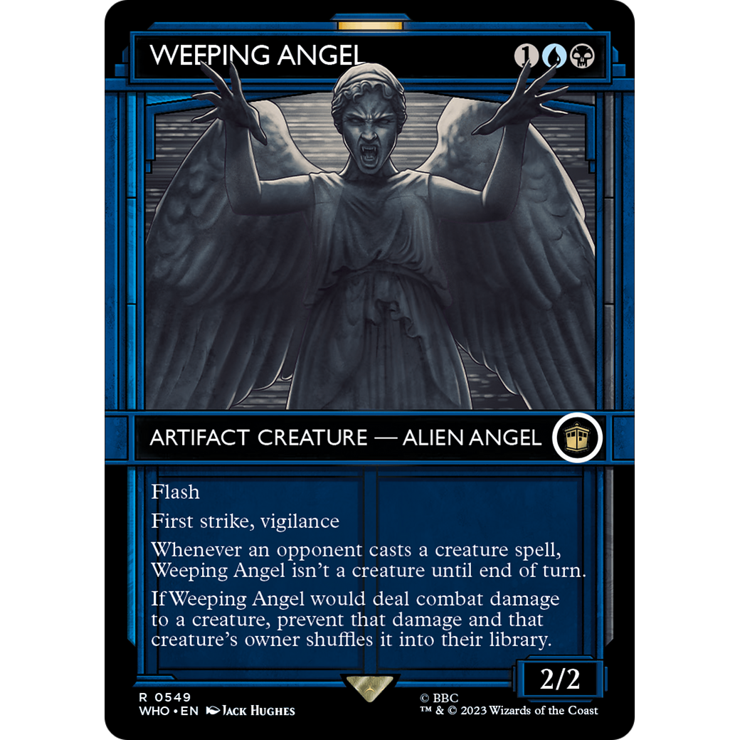 Weeping Angel (Showcase) (WHO-549) - Doctor Who: (Showcase) (Borderless) Foil