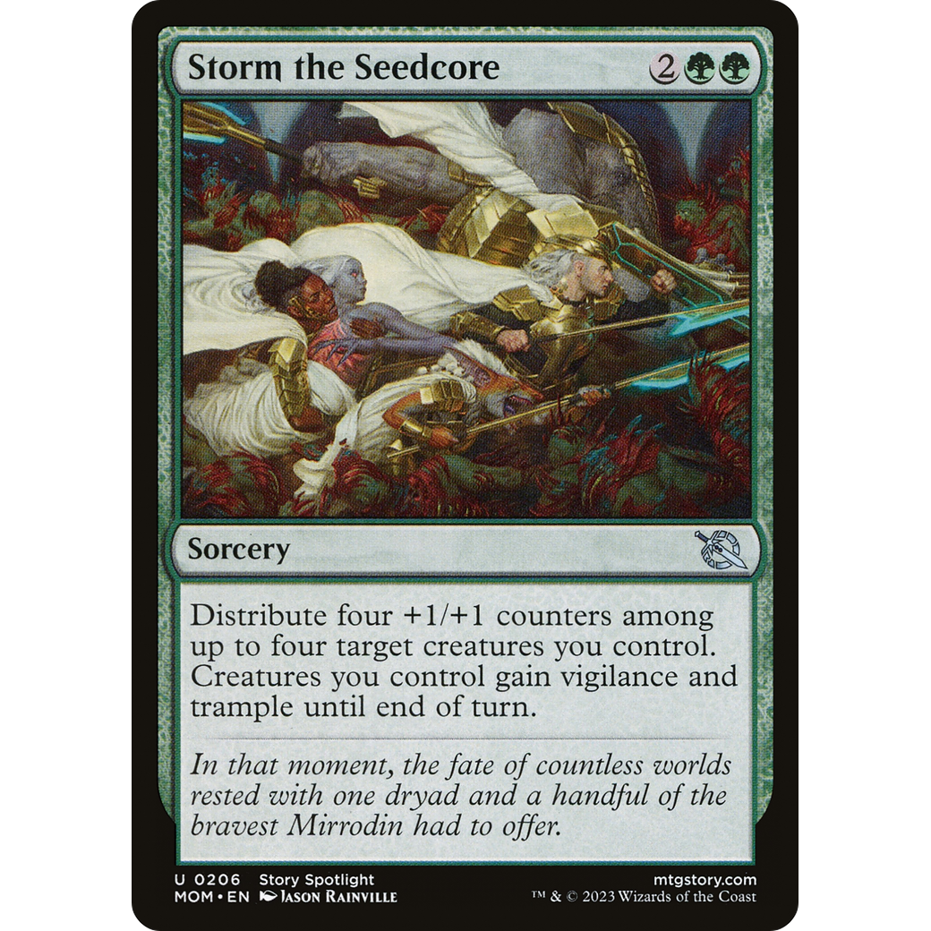 Storm the Seedcore (MOM-206) - March of the Machine Foil