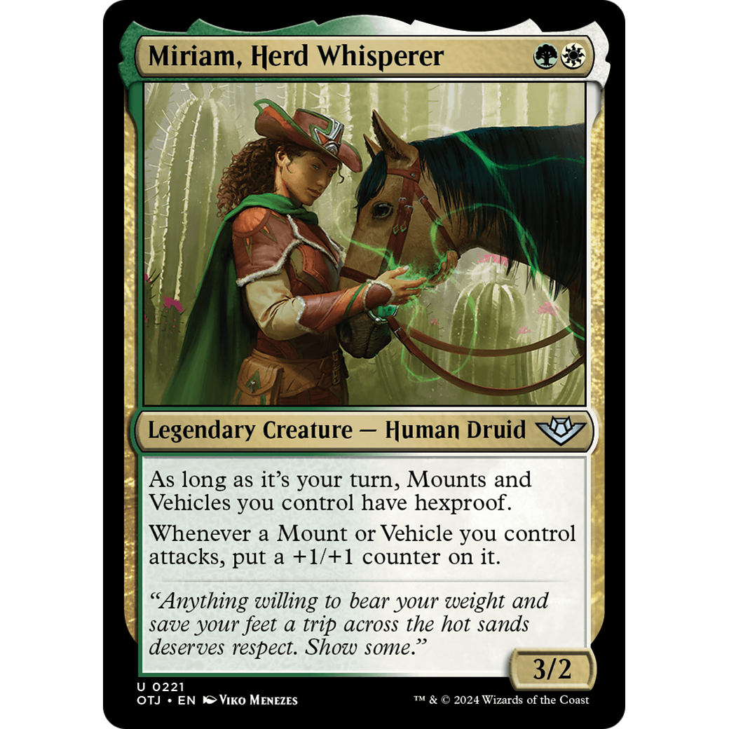 Miriam, Herd Whisperer (OTJ-221) - Outlaws of Thunder Junction