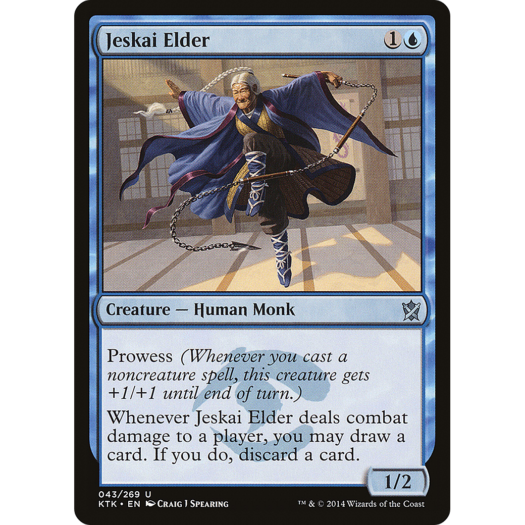 Jeskai Elder (KTK-043) - Khans of Tarkir