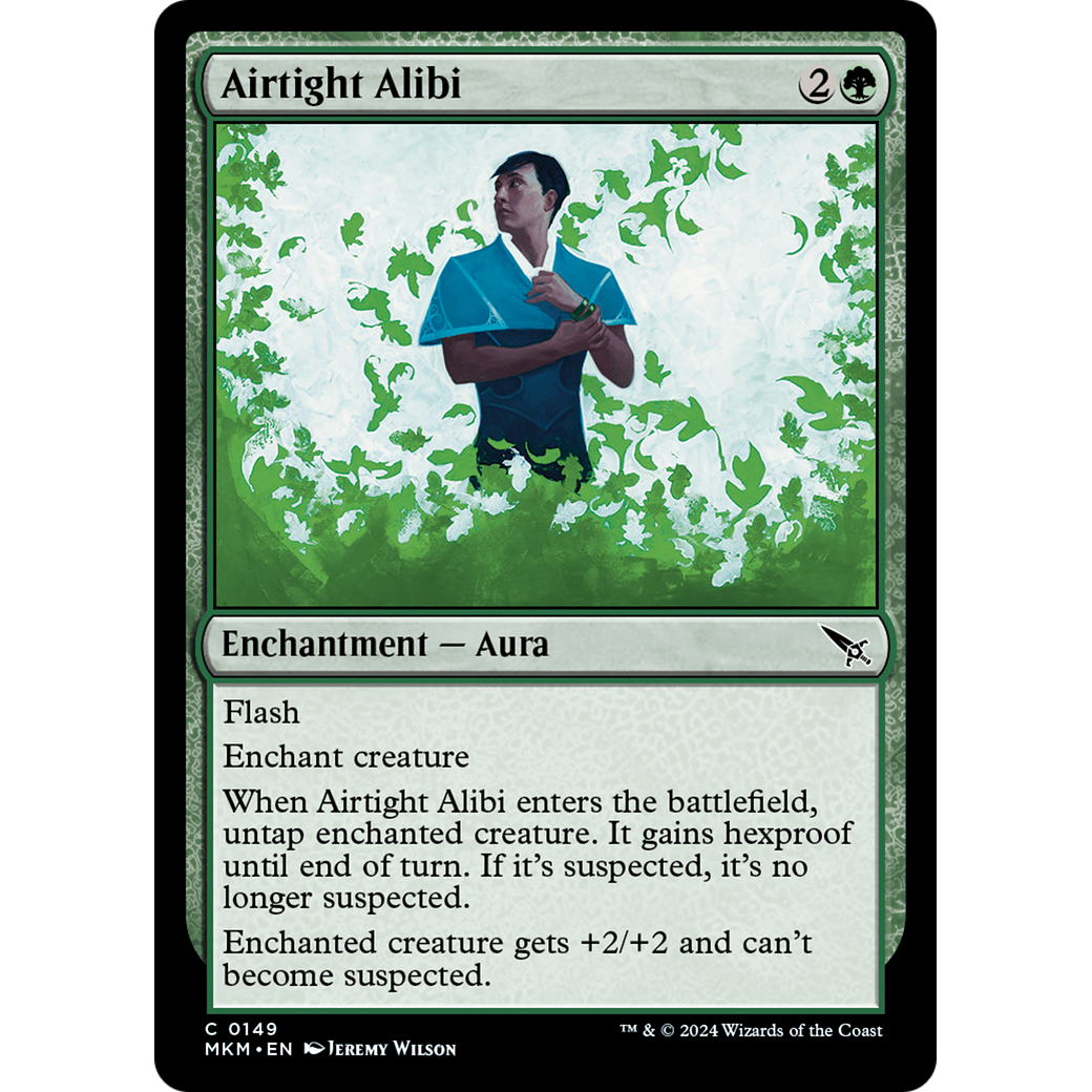 Airtight Alibi (MKM-149) - Murders at Karlov Manor Foil