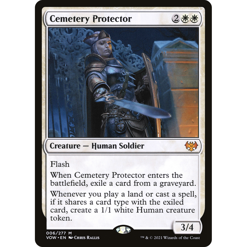 Cemetery Protector (VOW-006) - Innistrad: Crimson Vow Foil