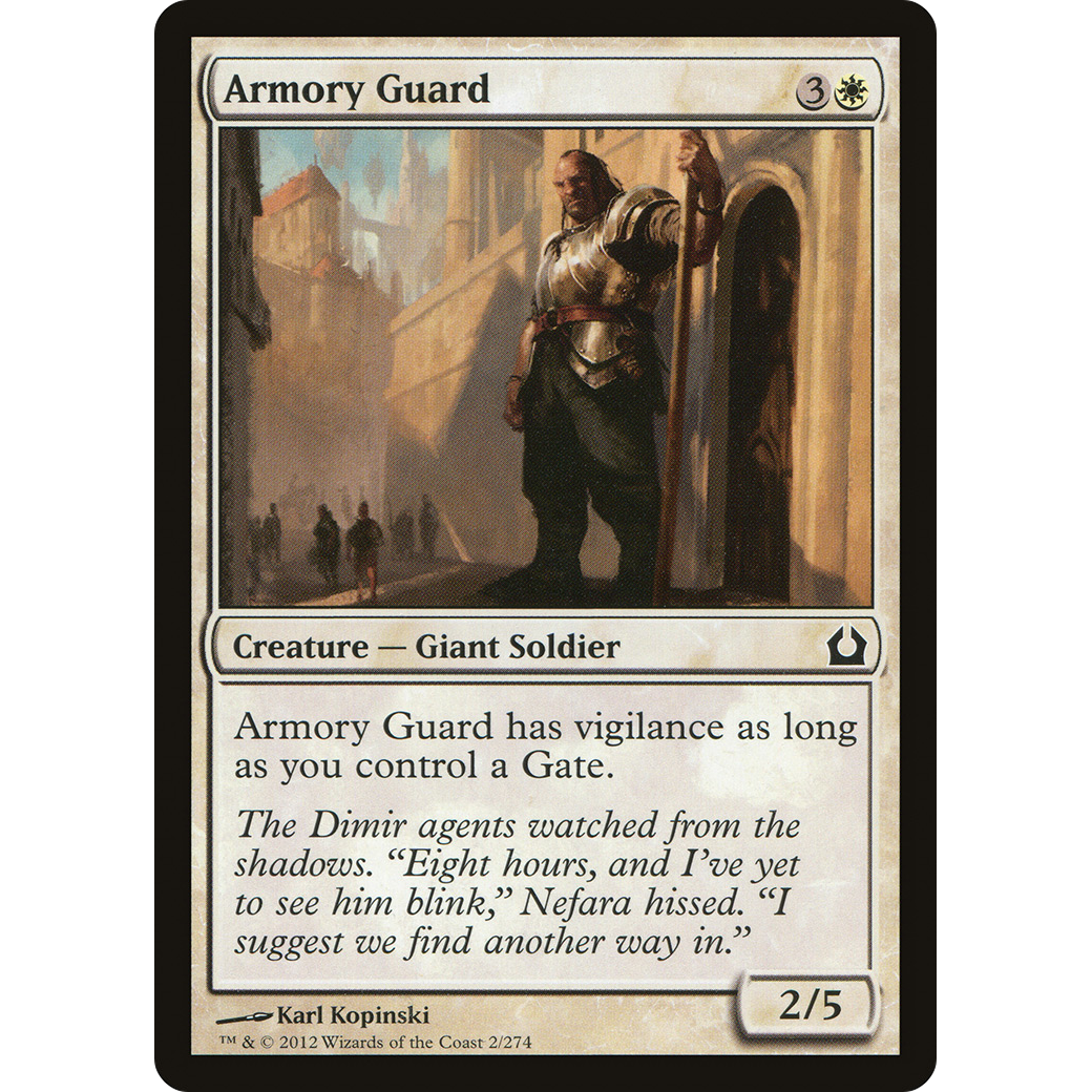 Armory Guard (RTR-002) - Return to Ravnica Foil